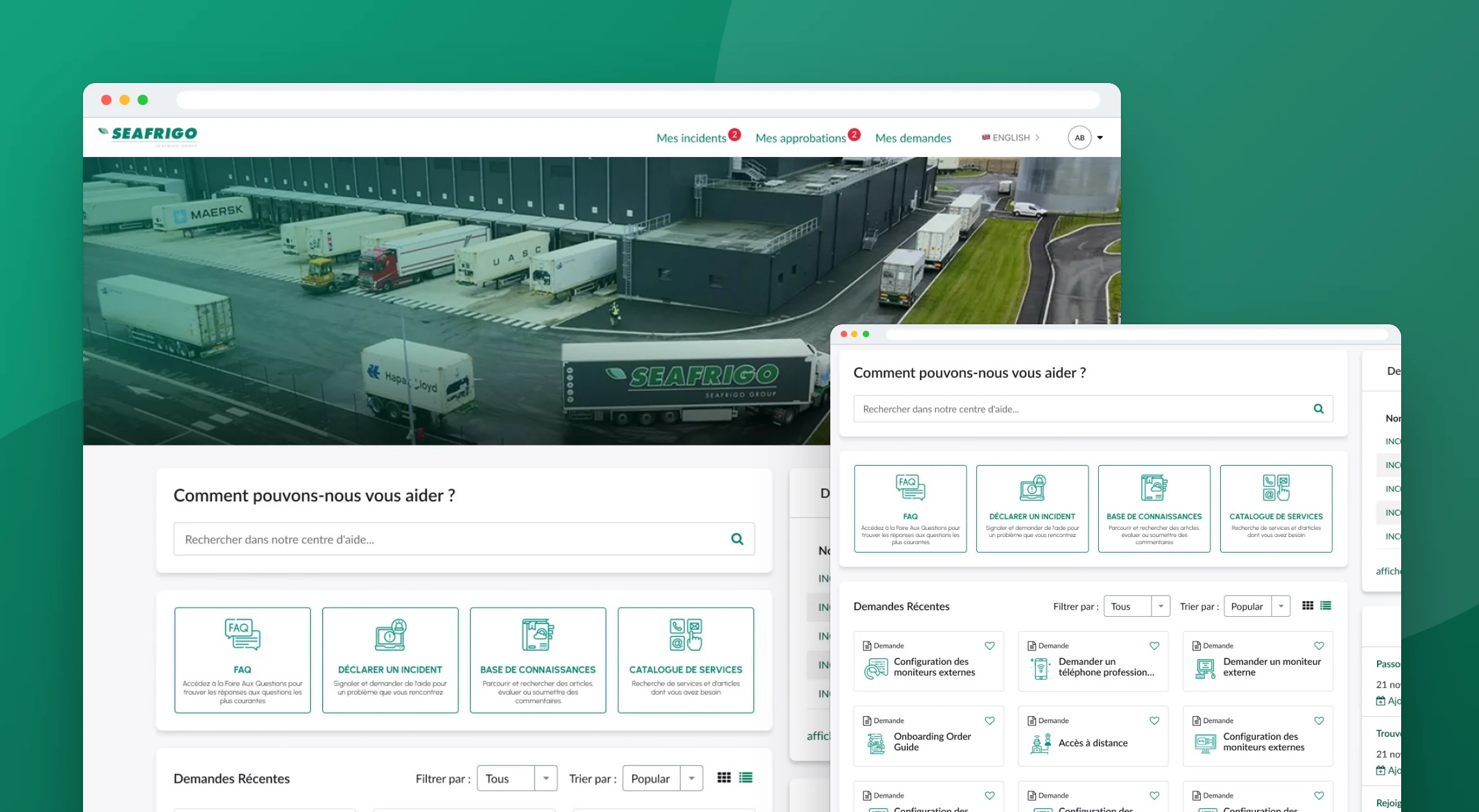 SEAFRIGO EMPLOYER PORTAL